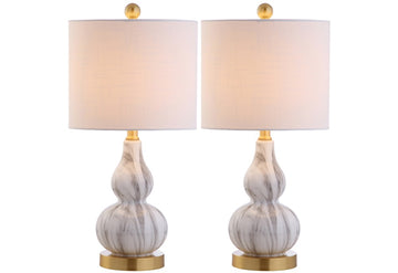 Anya 20.5" Mini Glass LED Table Lamp